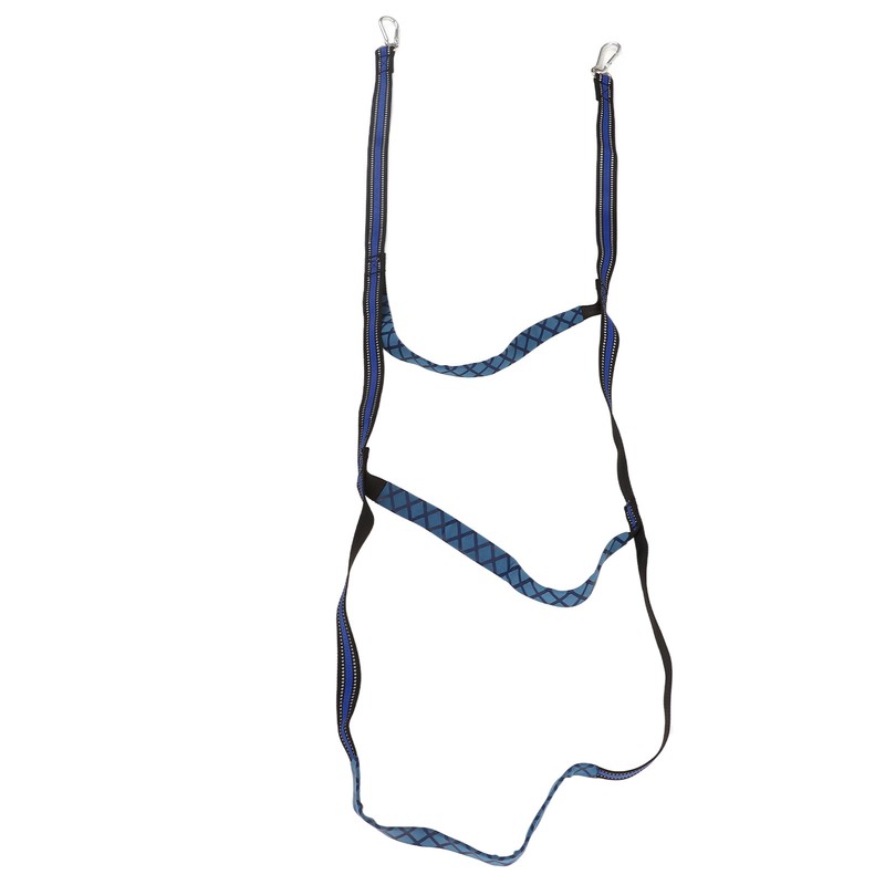 Marine Boat Rope Ladder Boarding Steps with Hooks Nylon Blue