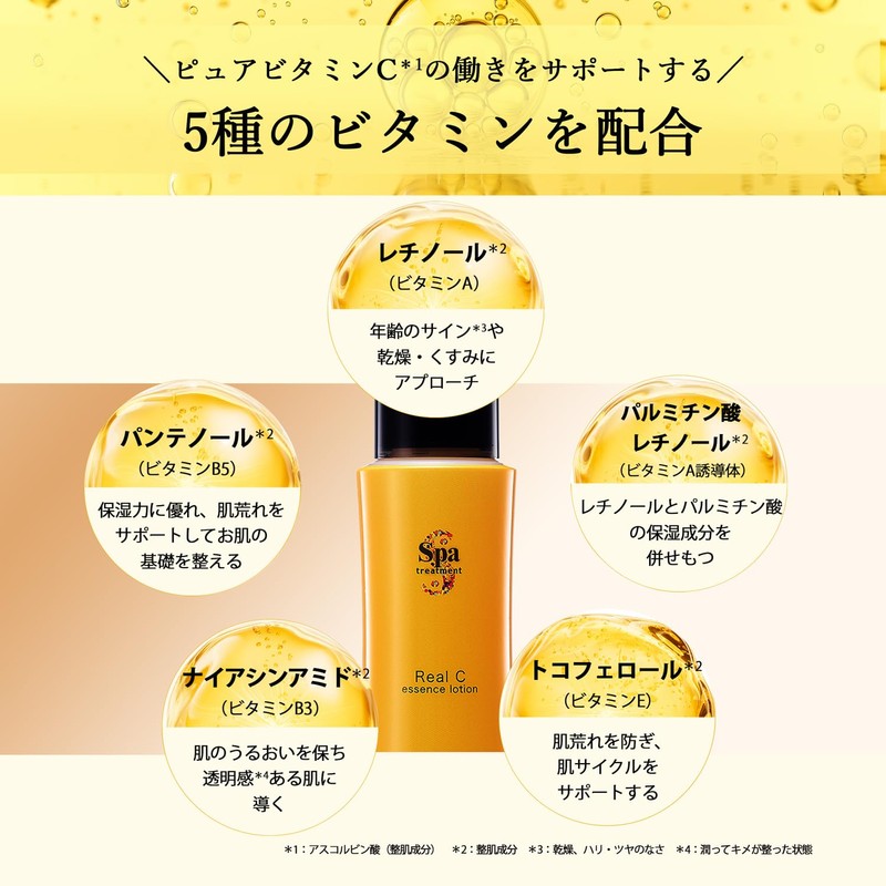 Spa Treatment, Real C-Essence Lotion, 3.4 fl oz (100 ml),