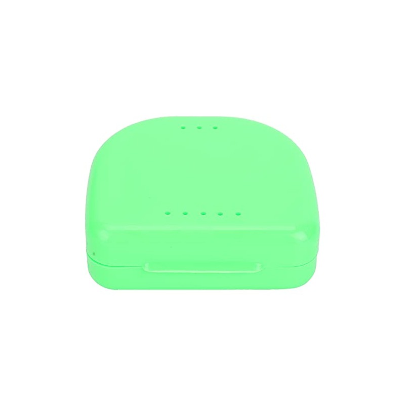 Estuche Protector con Ventilación y Tapa para Dentaduras Postizas -