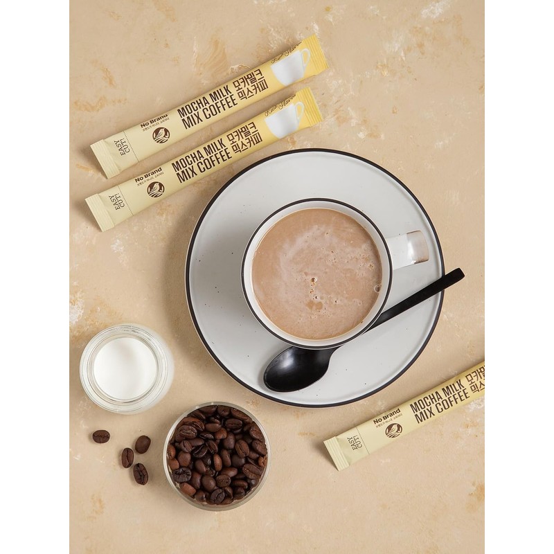 LENITH Korean Mocha Milk Mix Coffee 30 Sticks Instant Coffee