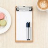 MUKLEI 35 Pack Wood Mini Clipboards, 9 x 4 Inch