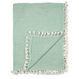 Crane Baby CON-CBMB-3313 Evergreen Baby Blanket