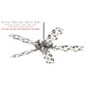Coconuts Palm Trees and Bananas White - Ceiling Fan Skin