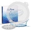 Disposable Hair Catcher Shower Drain Mesh Stickers, 35 Pack