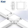 Kair Equal T-Piece Adaptor 204mm x 60mm for Rectangular Plastic