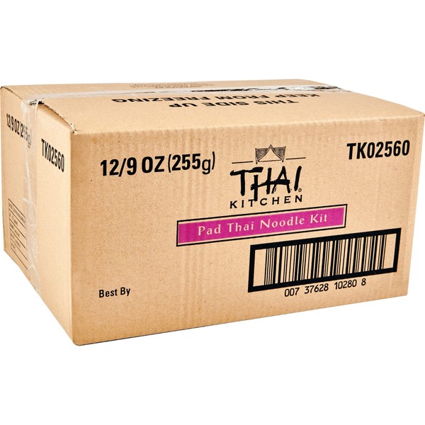 Thai Kitchen Gluten Free Pad Thai Noodle Kit, 9 oz (Pack of 12)