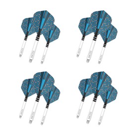 RED DRAGON Hardcore Rope Design Flights and Nitrotech Stems Combo Pack