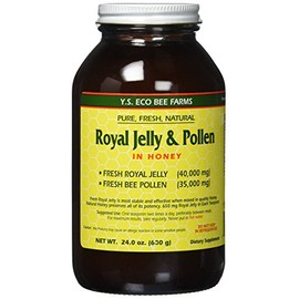 Fresh Royal Jelly + Bee Pollen, Honey Mix - 40,000 mg YS Eco Bee Farms 24.0 oz.