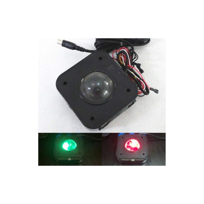 Atomic Market 2.25 Inch LED Arcade Game Trackball PS/2 Connection