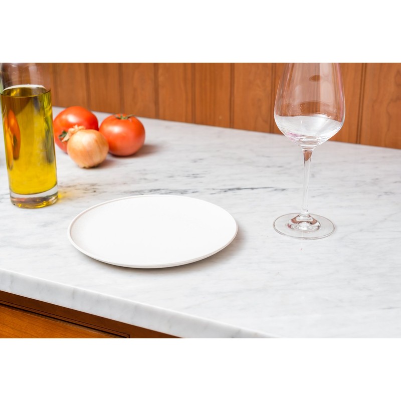 EVO - Platos de 25,4 cm, Blanco, 25.4 cm, 1