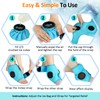 Comfytemp Ankle Ice Pack Wrap, Refillable Wearable Ice Bags for