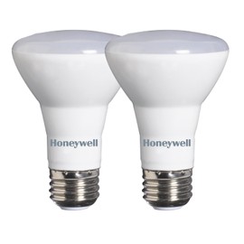 Honeywell R204527HB221 LED R20 Dimmable Flood Light Bulbs - 45 Watt Equivalent - E26 Medium Base Screw Cap - Soft White Light (2700K) - 480 Lumens - Energy Star Rating 6.5 Watt Consumption - 2-Pack
