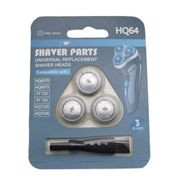 WuYan 3pcs Replacement Shaver Head Compatible for Hq64 Hq54 Hq6070 Hq6073 7310Xl Pt710 Hq7325 Hq7340 Pt715 Pt725 Pt720