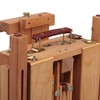 Grand Luxe Half Box French Easel- Oiled Beechwood Artist Easel