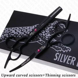 미용 가위 전문 고 6.0 인치 헤어 커팅 + 살롱 이발사 가게 [05 1 Set] Professional Beauty Scissors 6.0 Inch Hair Cutting + Salon Barber Shop [05 1 Set]
