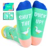 Zmart Gag Duck Socks for Men - Funny Novelty Fun