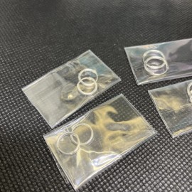 EPIRORA Silver Hoop Earrings- Cartilage Earring Small Earrings 4 Pair 2 Each 8mm 10mm