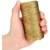 100M/328 Feet Gold String Twine for Crafts, Metallic Bakers Cord,