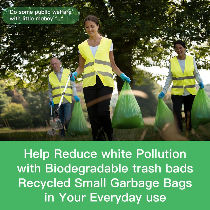 1.2 Gallon Mimi Compostable Trash Bags - (Fit1-1.3Gallon) Small Garbage
