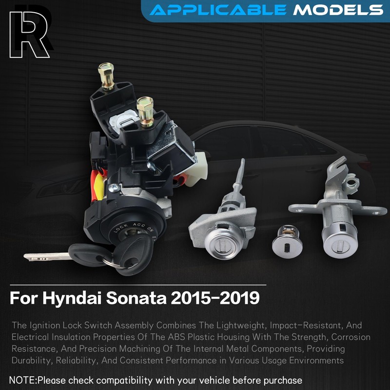 81905-C2510 Ignition Lock Switch Assembly with 2 Door Lock &