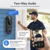 Wireless Video Doorbell Camera for Front Door Monitoring – 2.4G