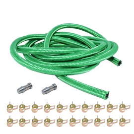 Zieichy Diesel Fuel Injector Return Line Kit Fits for GM 6.2L 6.5L (6ft line, 2 plugs, 20 clamps)，Replace U19001-VT，GM19001-VT