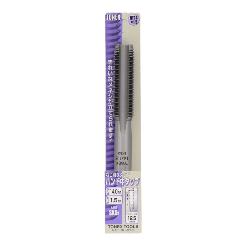 Sankyo Corporation TONEX Hand Tap, Screw Diameter 0.6 inches (14