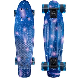 KMX Patinetas - Mini Cruiser clásicos de 22 y 27 Pulgadas para Niños, Adolescentes y Adultos, Diseñado para Actividades al Aire Libre y Viajes Cortos.