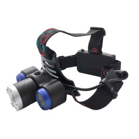 Led Lampara Minera Recargable Manos Libres 5000 Lumens Cree Led