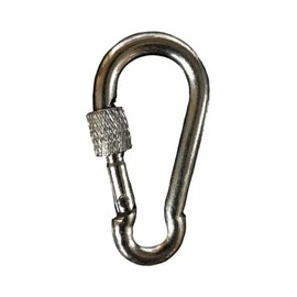 20-2 3/8 Sleep E Z Snap Hook Spring Clips Carabiner Trapping Supplies 20 Pack