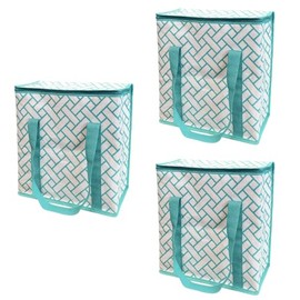 DURASACK Medium Insulated Food Delivery Bag – 13"x7"x13" Reusable Thermal Tote for Hot & Cold Meals – Portable, Foldable Meal Carrier for Takeout, Grocery, and Personal Use