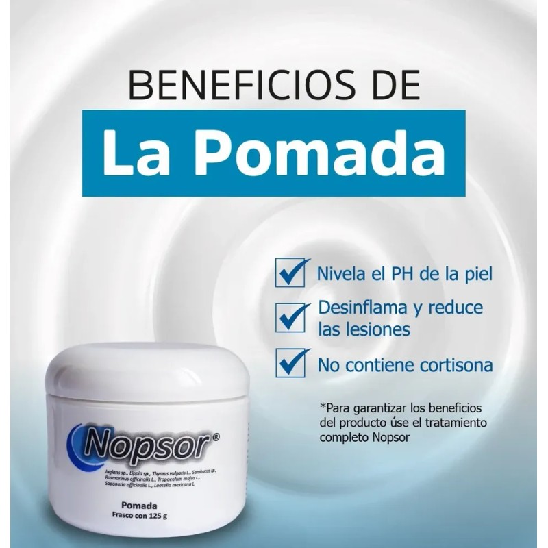 Tarro Pomada Pomajuri- Auxuliar Para La Psiorasis Nopsor Neutra