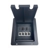 ProCraft Pro Audio Recessed Stage Floor Box.1 AC Duplex 4