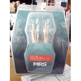 MRS Cable Audio Bafle Guitarra Plug 6.1 A Plug 6.1 Mrs 9.5m Rudo