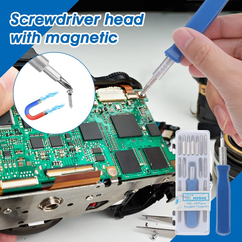 16 in 1 Premium Precision Screwdriver Set, Small Pocket Screwdriver