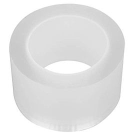 Qiilu Protector de la Etiqueta engomada del umbral de la Puerta del Coche Cinta de Borde de Puerta automática anticolisión Transparente a Prueba de araña(Los 7cm * 10m)