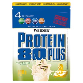 Weider Protein 80 Plus 2 x 500g Bags Pack of 2 Pistachio
