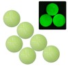 6pcs/set Luminous Golf Ball Double Layer Night Fluorescent Golfballs for