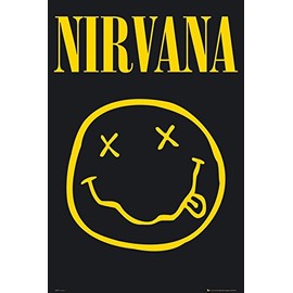 GB Eye Nirvana Smiley Poster
