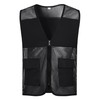 The largest selection Mesh Vest Work Vest Uniform Vest, black