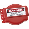 Brady 64057 Adjustable Gate Valve Lockout, for 1" - 6-1/2"