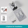 GwernKB GwernKB Strong Adhesive and Waterproof Shower Head Holder for
