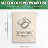 STOWBERRY Potato Storage Bag - 40x30cm Eco-Friendly 100% Cotton Storage
