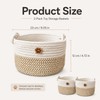 2 PCS Dog Toy Basket, Adorable Dog Toy Box for