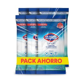 Clorox Pack Toallitas Desinfectantes 15un x 6 (90 toallitas Clorox)