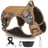 PAWDAY Tactical Dog Harness & No Pulling Front Leash Clip
