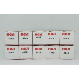 RCA 4042 Tube 10 Tubes RCA Pencil Triode 5675 Air Cooled Tube NOS