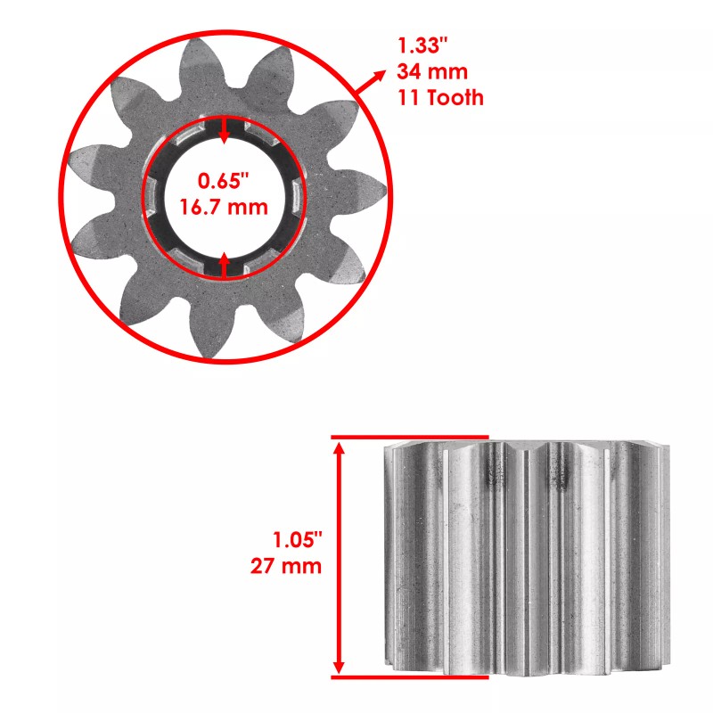 John Deere Steering Sector Gear Bushing Kit for John Deere