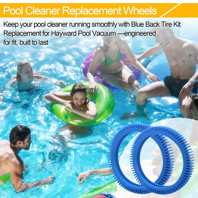 Pool Cleaner Tire Combo Kit for Hayward Pool Vacuums fit