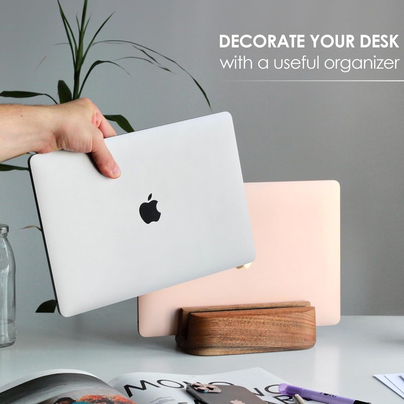 Dual Laptop Stand Vertical Laptop Holder - All MacBook Vertical